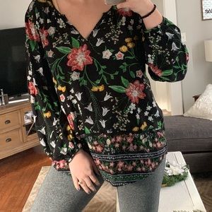 Floral Gap Blouse